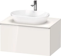 Duravit D-Neo Konsolenwaschtischunterbau wandh&auml;ngend Wei&szlig; Hochglanz...