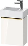 Duravit D-Neo Waschtischunterbau wandh&auml;ngend Wei&szlig; Hochglanz 364x222x440 mm -