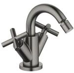 Dornbracht Bidet-Einlochbatterie mit Ablaufgarnitur TARA 24510892 Dark Platinum