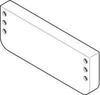 Dornbracht Halter f&uuml;r Handtuchhalter Ersatzteile 081771503 90 x 35 x 10 mm...