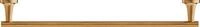 Duravit Starck T Handtuchhalter Bronze Geb&uuml;rstet 610x73x50 mm - 0099420400