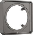 Hansgrohe Verl&auml;ngerungsrosette AXOR ShowerSelect ID softsquare 22 mm brushed black