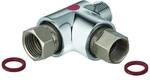 Grohe Verteilerst&uuml;ck 07202 f&uuml;r Sp&uuml;ltischbatterien ND chrom, 07202000 07202000