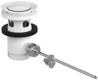 Hansgrohe Ablaufventil Waschtischmischer und Bidetmischer DN32 mattweiss, 94139700