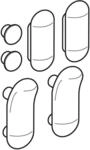 Geberit Sitz-/Deckelpuffer 598141000