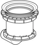 Geberit Geruchsverschlussgeh&auml;use komplett , 243336001 243336001