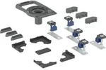 Geberit Duofix Duschwannenablauf mit f&uuml;nf F&uuml;ssen, f&uuml;r CleanFloor30 Duschfl&auml;che,