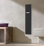 emco WC-Modul asis 2.0 Unterputz, 811 mm, T&uuml;ranschlag links, schwarz matt
