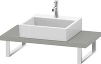Duravit L-Cube Konsole Betongrau Matt 800x480x45 mm - LC100C00707 LC100C00707