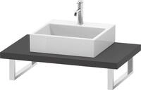 Duravit L-Cube Konsole Graphit Matt 800x550x45 mm - LC102C04949 LC102C04949
