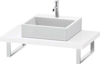 Duravit L-Cube Konsole Wei&szlig; Hochglanz 800x550x45 mm - LC102C08585 LC102C08585