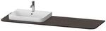 Duravit Happy D.2 Plus Konsole Nussbaum geb&uuml;rstet Matt 1600x550x16 mm -...