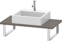 Duravit L-Cube Konsole Basalt Matt 800x480x30 mm - LC104C04343 LC104C04343