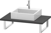 Duravit L-Cube Konsole Graphit Matt 800x550x30 mm - LC106C04949 LC106C04949