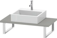 Duravit L-Cube Konsole Betongrau Matt 800x480x30 mm - LC104C00707 LC104C00707