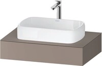 Duravit Qatego Konsole Basalt Matt 800x550x170 mm - QA4800043430000...