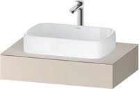 Duravit Qatego Konsole Taupe Supermatt 800x550x170 mm - QA4800083830000