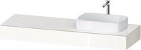Duravit Qatego Konsole Wei&szlig; Hochglanz 1600x550x170 mm - QA4807022220000
