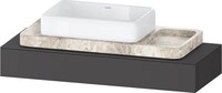 Duravit Qatego Konsole Graphit Matt 1200x480x170 mm - QA4699049490000...