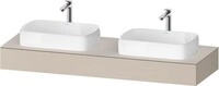 Duravit Qatego Konsole Taupe Supermatt 1600x550x170 mm - QA4808083830000