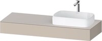 Duravit Qatego Konsole Taupe Matt 1400x550x170 mm - QA4804091910000...
