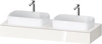 Duravit Qatego Konsole Wei&szlig; Hochglanz 1400x550x170 mm - QA4805022220000