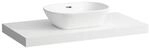 Laufen Waschtisch-Platte LANI 495x985x65 mit Aussschnitt mittig H4046611122601