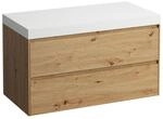 Laufen Waschtischunterschrank und Waschtisch-Platte LANI 495x985x580...