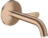Hansgrohe Waschtischmischer AXOR One Unterputz Wandm. 160mm Select polished red...