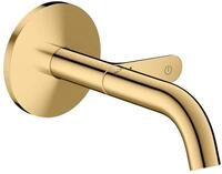 Hansgrohe Waschtischmischer AXOR One Unterputz Wandm. 160mm Select polished gold