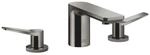 Dornbracht Waschtisch-Dreilochbatterie mit Ablaufgarnitur LISSE 20713845 Dark...