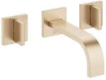 Dornbracht Waschtisch-Wandbatterie ohne Ablaufgarnitur MEM 36707782 Champagne