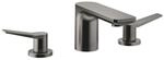 Dornbracht Waschtisch-Dreilochbatterie mit Ablaufgarnitur LISSE 20713845 Dark