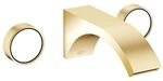 Dornbracht Waschtisch-Wandbatterie CYO 36712811 Messing / Messing geb&uuml;rstet (23kt