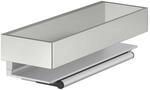 Keuco Duschkorb Edition 11 11159, mit Glasabzieher ., Edelstahl-finish / Alu,