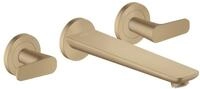 Hansgrohe 3-Loch Fertigset Wannemisch.Wand Unterputz Axor Citterio C Cubic cut