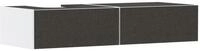 Hansgrohe Xevolos E Waschtischunterschrank Mattwei&szlig; 1370/550 mit 2 Schubk&auml;sten f&uuml;r