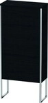Duravit XSquare Halbhochschrank Eiche Schwarz Matt 500x236x1136 mm - XS1304L1616
