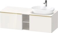 Duravit D-Neo Konsolenwaschtischunterbau wandh&auml;ngend Wei&szlig; Hochglanz...