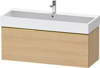 Duravit D-Neo Waschtischunterbau wandh&auml;ngend Natur Eiche Matt 1184x442x440 mm -