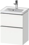 Duravit D-Neo Waschtischunterbau wandh&auml;ngend Wei&szlig; Matt 484x372x625 mm -