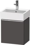 Duravit D-Neo Waschtischunterbau wandh&auml;ngend Graphit Matt 434x322x440 mm -