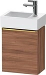 Duravit D-Neo Waschtischunterbau wandh&auml;ngend Nussbaum Matt 364x222x440 mm -