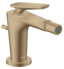 Hansgrohe Bidetmischer Axor Citterio C mit Zugstangen Ablaufgarnitur brushed bronze ,