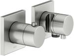 Keuco Thermostat Unterputz E11 51153, 3-W m.Schlauchan./Br.halt. Edel.-fin.,
