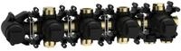Herzbach MODUL7 Einbauk&ouml;rper PUSH-Thermostat 3 Verbraucher, 70.730003.1.09