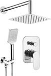 Neuesbad Serie 100 Unterputz Dusch-Set, Oberfl&auml;che: chrom NB1DENAC_09LP1