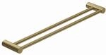 Kludi VELA R Doppel-Badetuchhalter L&auml;nge = 600MM Brushed Gold, 58988N0 58988N0