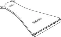 Hansgrohe Strahleinsatz Axor Massaud 4-Loch Wannenarmatur, 97448000 97448000