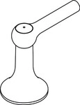 Hansgrohe Griff Axor Terrano Kaltwasserseite chrom, 37296000 37296000